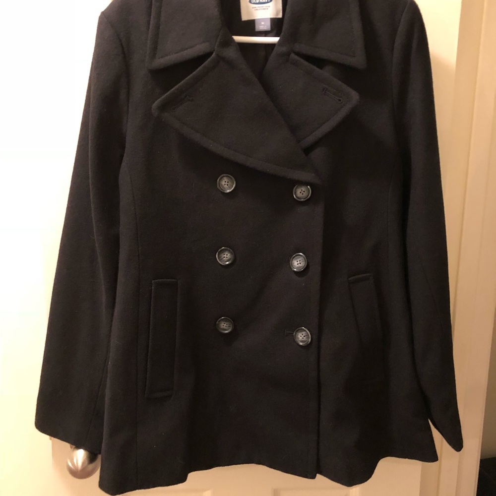 Black Pea Coat